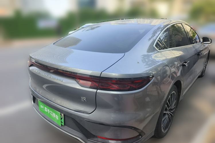 Used BYD Han 2022 DM-i 121KM Luxury Model Rear Right 45 Deg