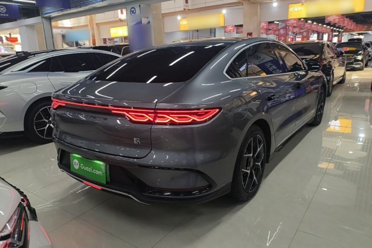 Used BYD Han 2022 EV Genesis Edition 715 km Front-Wheel-Drive Flagship Model Rear Right 45 Deg