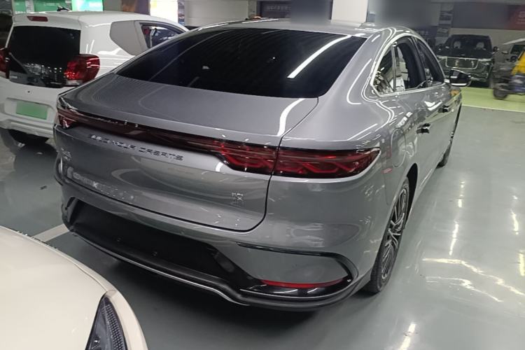 Used BYD Han 2022 DM-i 121KM Prestige Model Rear Right 45 Deg
