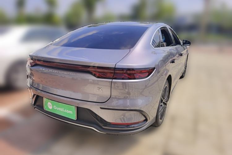Used BYD Han 2022 DM-i 121KM Luxury Model Rear Right 45 Deg