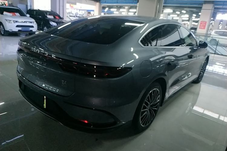 Used BYD Han 2022 DM-i 121KM Luxury Model Rear Right 45 Deg