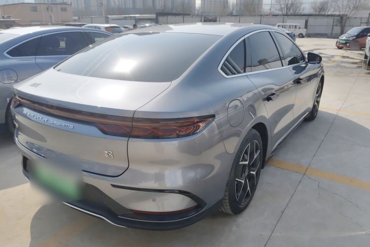 Used BYD Han 2022 EV Genesis Edition 715 km Front-Wheel-Drive Flagship Model Rear Right 45 Deg