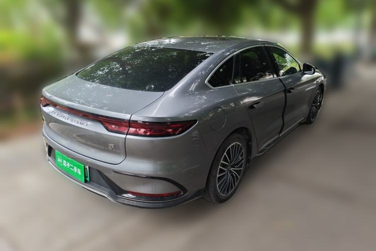 Used BYD Han 2022 DM-i 121KM Luxury Model Rear Right 45 Deg