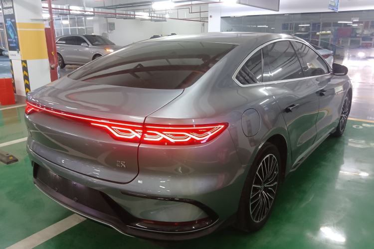 Used BYD Han 2022 DM-i 121KM Luxury Model Rear Right 45 Deg