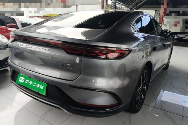 Used BYD Han 2022 EV Genesis Edition 715 km Front-Wheel-Drive Flagship Model Rear Right 45 Deg