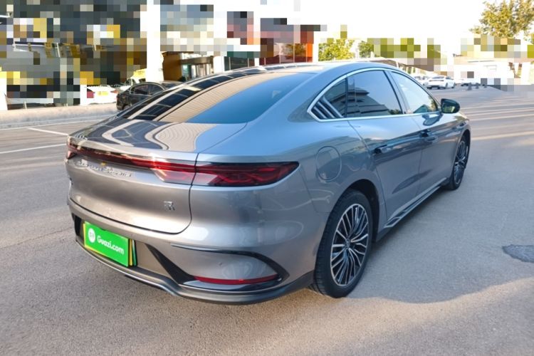 Used BYD Han 2022 DM-i 121KM Luxury Model Rear Right 45 Deg