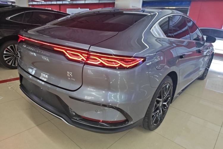 Used BYD Han 2022 DM-p 202km Four-Wheel Drive Flagship Model Rear Right 45 Deg