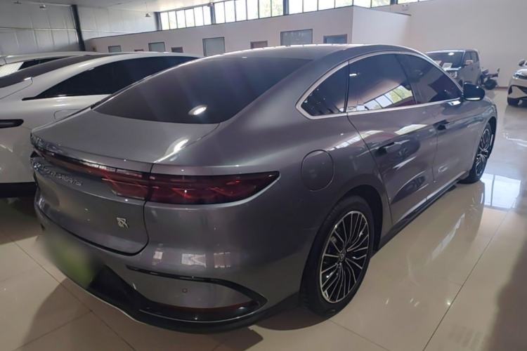 Used BYD Han 2022 DM-i 121KM Luxury Model Rear Right 45 Deg