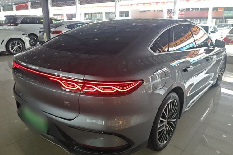 Used BYD Han 2022 DM-i 121KM Luxury Model Rear Right 45 Deg