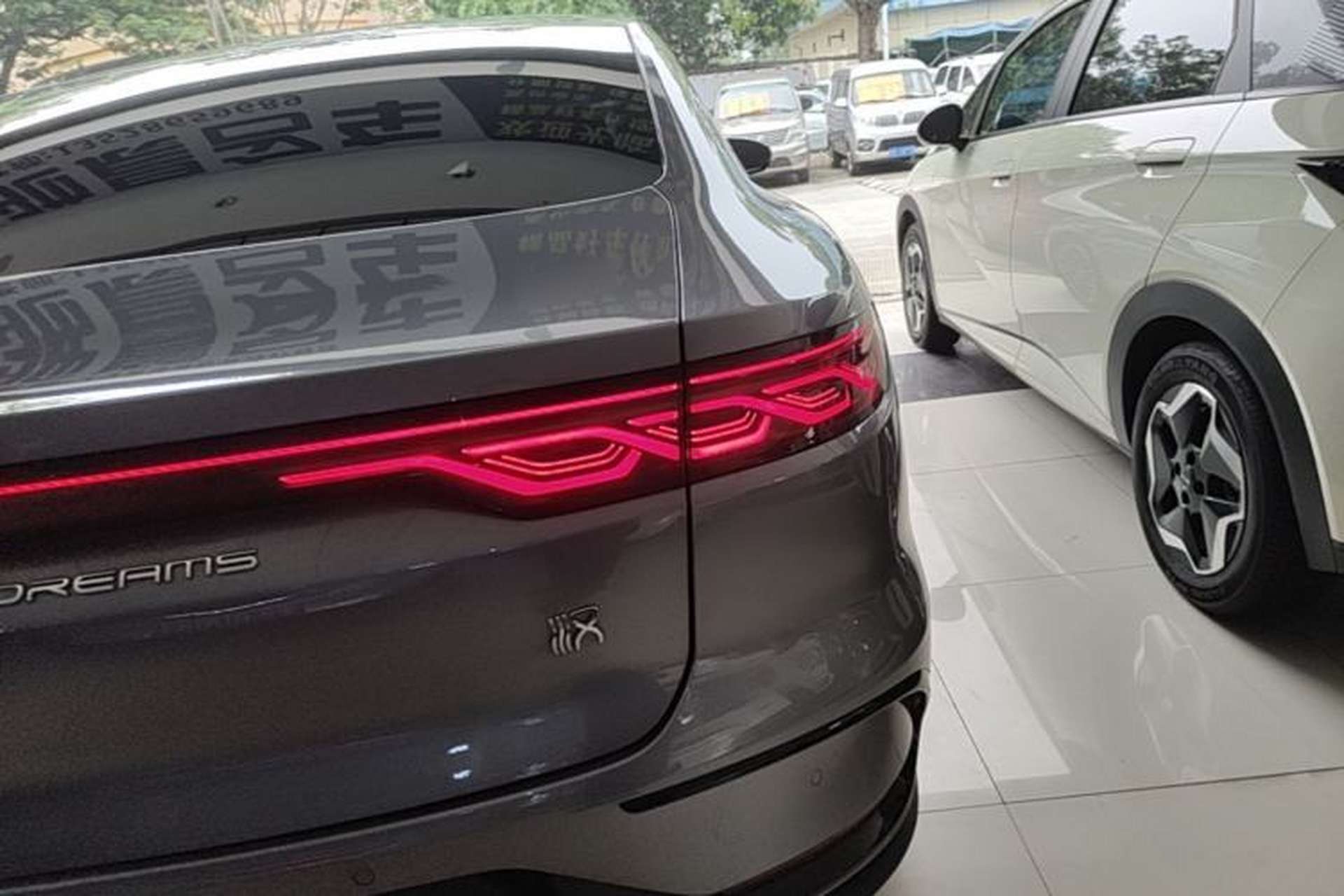 Used BYD Han 2022 DM-i 121KM Prestige Model Right Rear Taillight