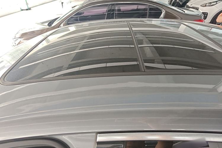 Used BYD Han 2022 EV Genesis Edition 715KM Front-Wheel-Drive Prestige Model Roof