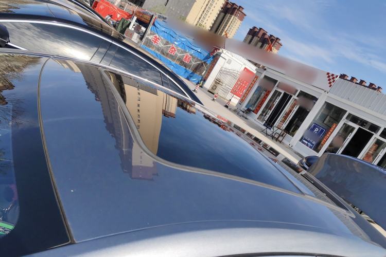 Used BYD Han 2022 EV Genesis Edition 715KM Front-Wheel-Drive Prestige Model Roof