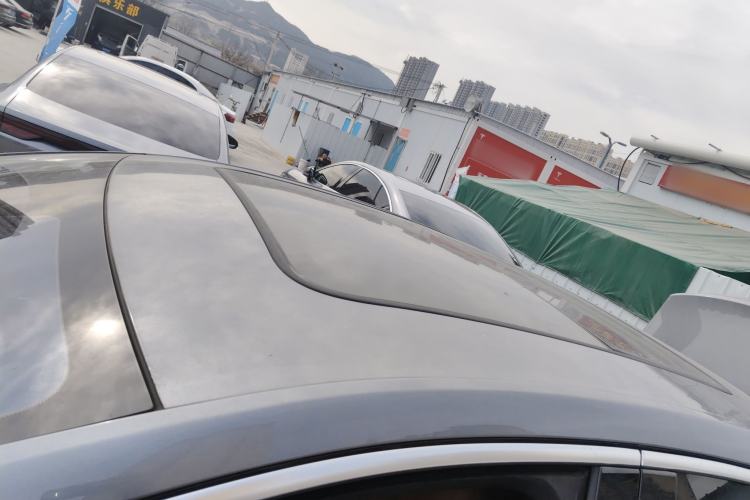 Used BYD Han 2022 EV Genesis Edition 715KM Front-Wheel-Drive Prestige Model Roof