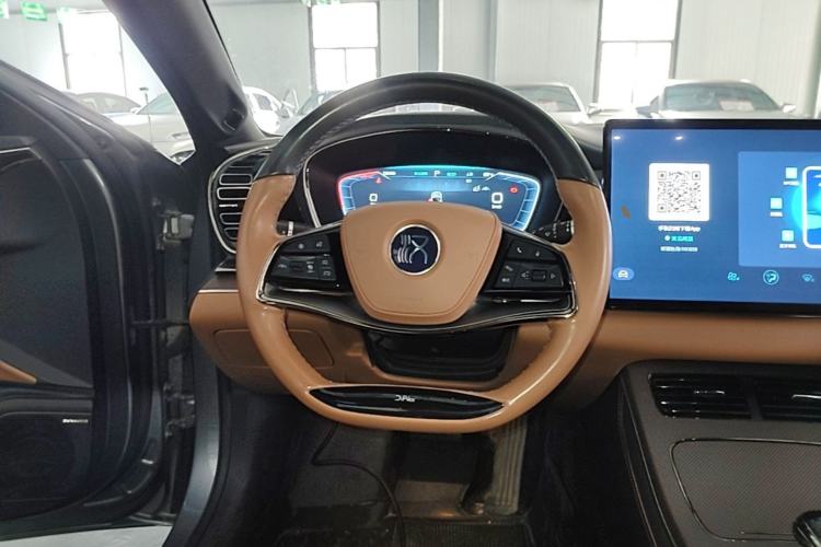 Used BYD Han 2022 EV Genesis Edition 610KM All-Wheel Drive Premium Model Steering Wheel