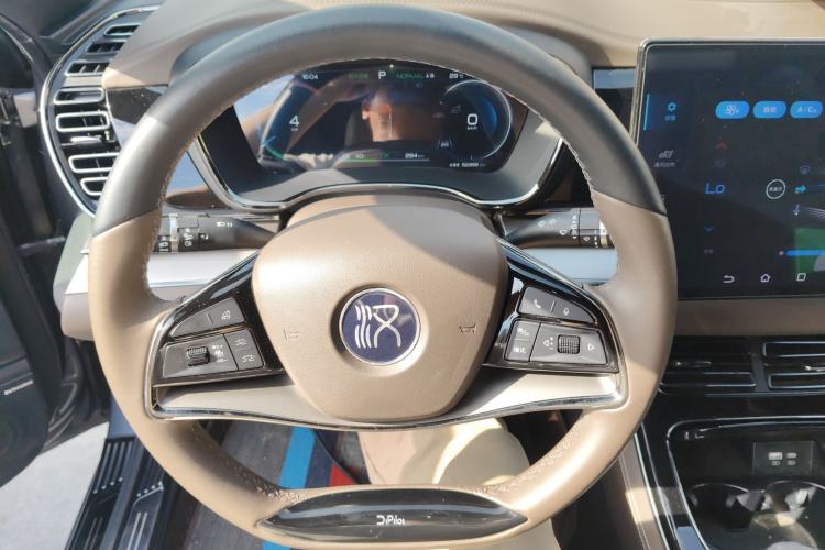 Used BYD Han 2022 EV Genesis Edition 715KM Front-Wheel-Drive Prestige Model Steering Wheel