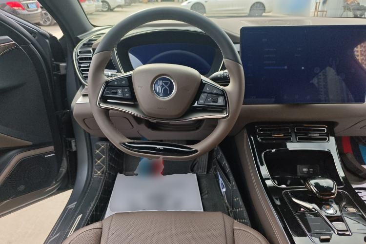 Used BYD Han 2022 EV Genesis Edition 715KM Front-Wheel-Drive Prestige Model Steering Wheel