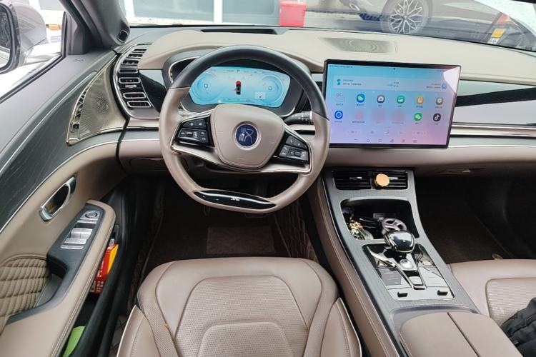 Used BYD Han 2022 EV Genesis Edition 610KM All-Wheel Drive Premium Model Steering Wheel