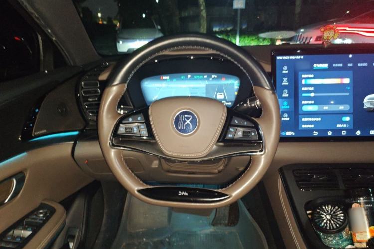 Used BYD Han 2022 DM-i 121KM Luxury Model Steering Wheel