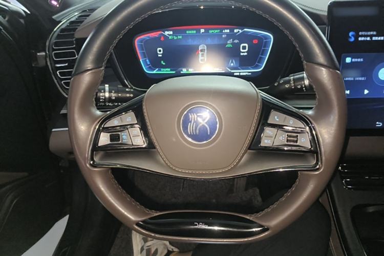 Used BYD Han 2022 EV Genesis Edition 715 km Front-Wheel-Drive Flagship Model Steering Wheel