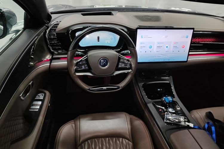 Used BYD Han 2022 EV Genesis Edition 715 km Front-Wheel-Drive Flagship Model Steering Wheel