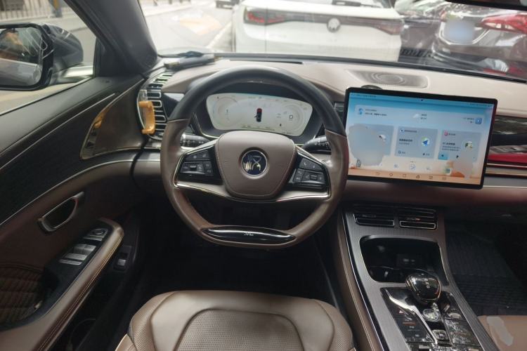 Used BYD Han 2022 EV Genesis Edition 610KM All-Wheel Drive Premium Model Steering Wheel