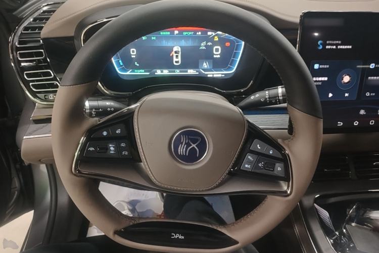 Used BYD Han 2022 EV Genesis Edition 715KM Front-Wheel-Drive Prestige Model Steering Wheel