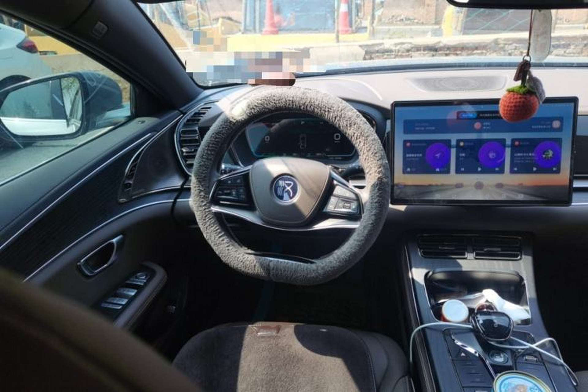 Used BYD Han 2022 DM-i 121KM Luxury Model Steering Wheel