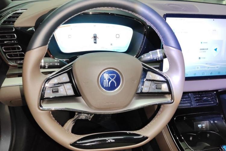 Used BYD Han 2022 EV Genesis Edition 715KM Front-Wheel-Drive Prestige Model Steering Wheel