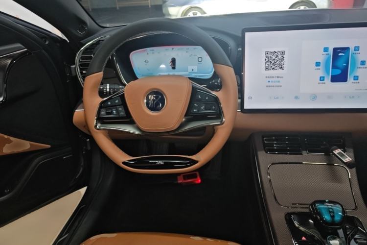 Used BYD Han 2022 DM-p 202km Four-Wheel Drive Flagship Model Steering Wheel
