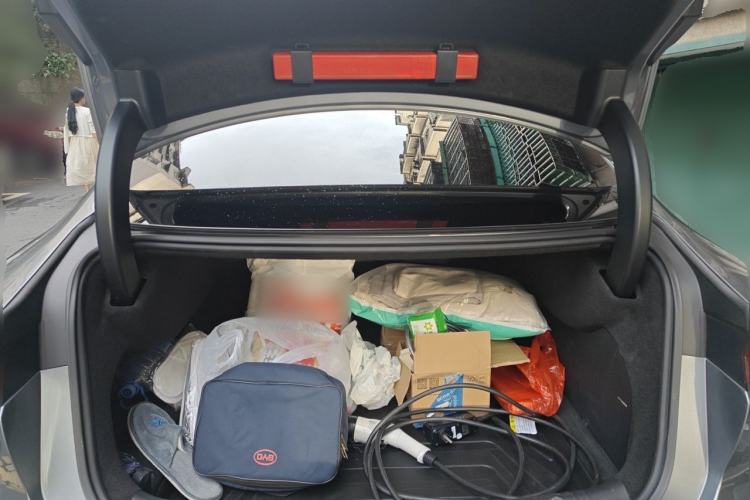 Used BYD Han 2022 DM-i 121KM Luxury Model Trunk