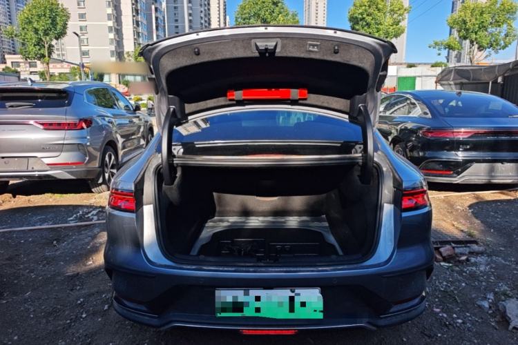 Used BYD Han 2022 EV Genesis Edition 715KM Front-Wheel-Drive Prestige Model Trunk