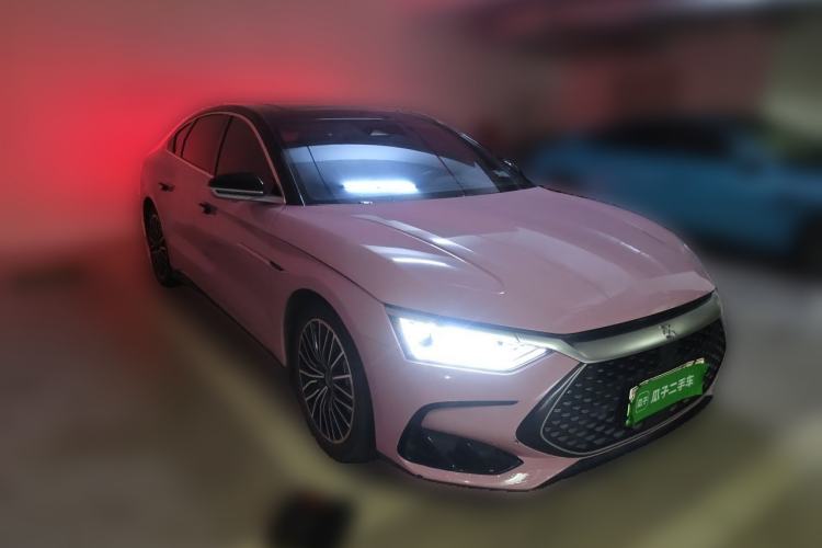 Used BYD Han 2022 DM-i 121KM Prestige Model Front Right 45 Deg
