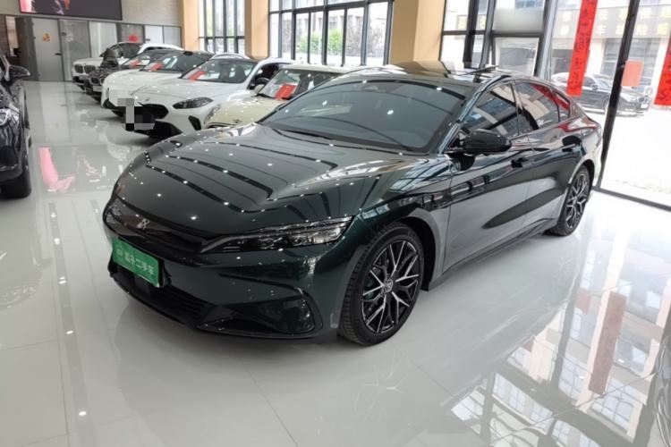 Used BYD Han 2022 EV 610 km All-Wheel-Drive Qianshan Cui Limited Edition Guazi used car, China used car export, Used car for sale, Used BYD cars, Cheapest cars for sale, Electric vehicle, New energy car