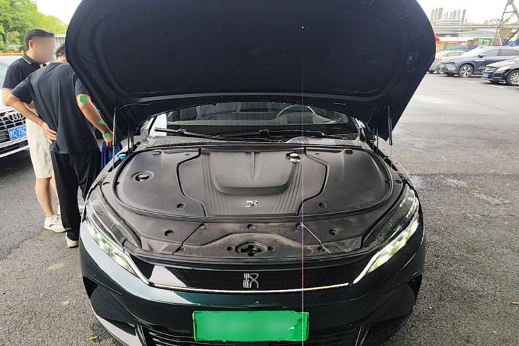 Used BYD Han 2022 EV 610 km All-Wheel-Drive Qianshan Cui Limited Edition Engine Bay