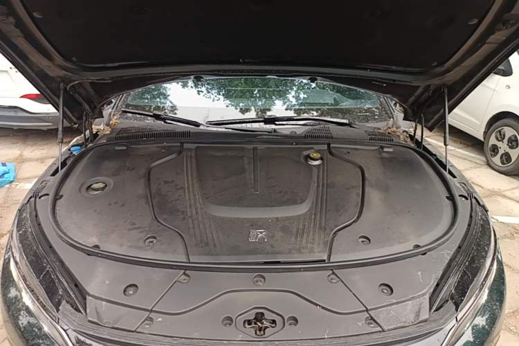 Used BYD Han 2022 EV 610 km All-Wheel-Drive Qianshan Cui Limited Edition Engine Bay