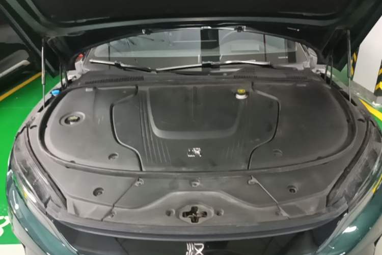 Used BYD Han 2022 EV 610 km All-Wheel-Drive Qianshan Cui Limited Edition Engine Bay