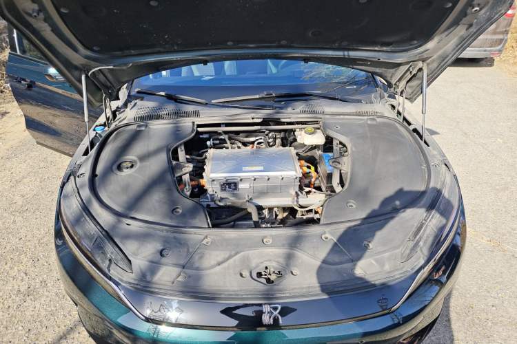 Used BYD Han 2022 EV 610 km All-Wheel-Drive Qianshan Cui Limited Edition Engine Bay