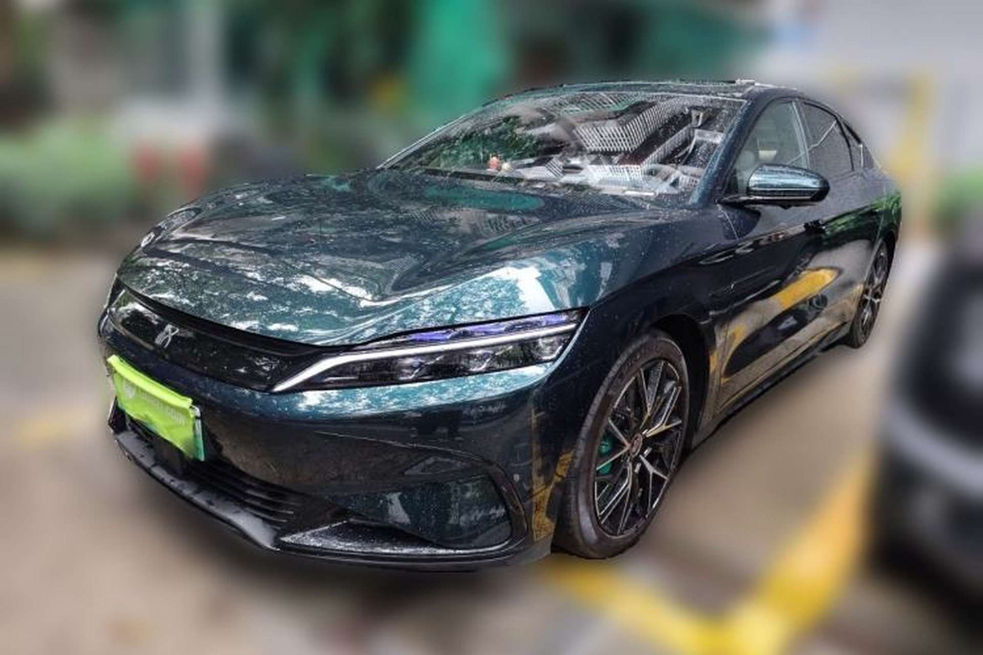 Used BYD Han 2022 EV 610 km All-Wheel-Drive Qianshan Cui Limited Edition Front Left 45 Deg