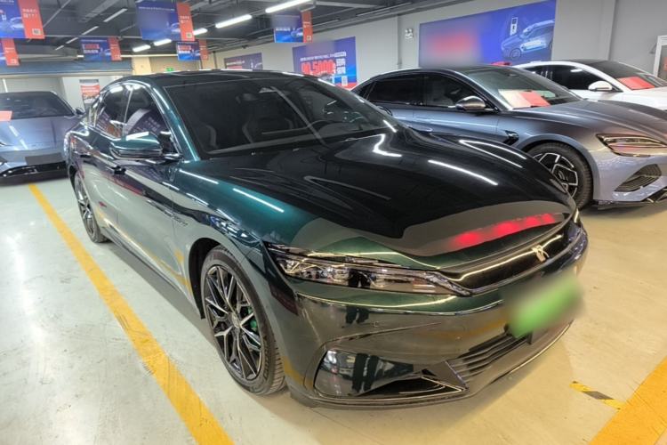Used BYD Han 2022 EV 610 km All-Wheel-Drive Qianshan Cui Limited Edition Front Right 45 Deg
