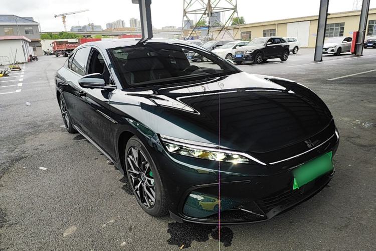 Used BYD Han 2022 EV 610 km All-Wheel-Drive Qianshan Cui Limited Edition Front Right 45 Deg