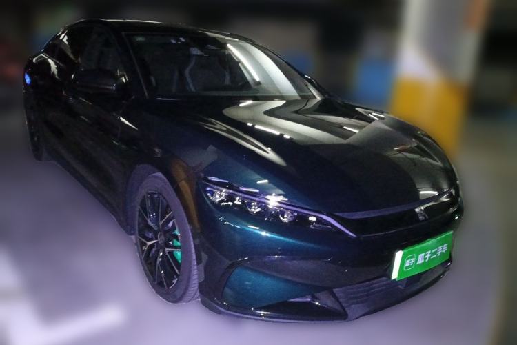Used BYD Han 2022 EV 610 km All-Wheel-Drive Qianshan Cui Limited Edition Front Right 45 Deg