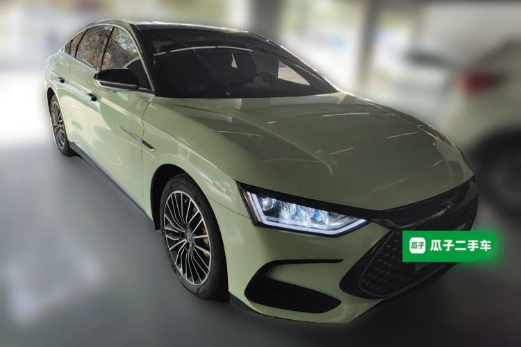 Used BYD Han 2022 DM-i 121KM Luxury Model Front Right 45 Deg