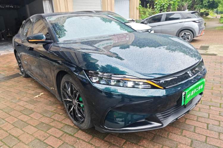 Used BYD Han 2022 EV 610 km All-Wheel-Drive Qianshan Cui Limited Edition Front Right 45 Deg