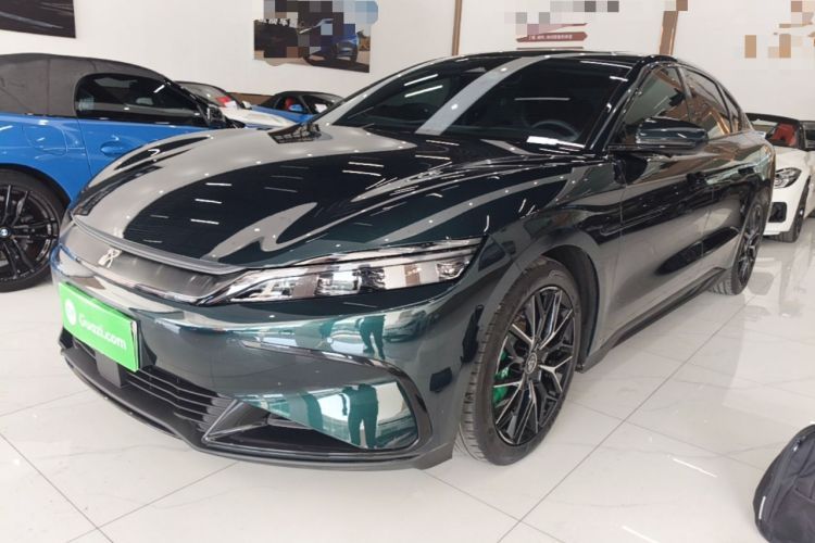 Used BYD Han 2022 EV 610 km All-Wheel-Drive Qianshan Cui Limited Edition Guazi used car, China used car export, Used car for sale, Used cars, Cheapest cars for sale