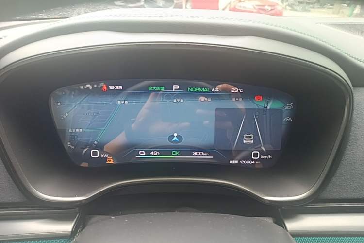 Used BYD Han 2022 EV 610 km All-Wheel-Drive Qianshan Cui Limited Edition Instrument Cluster