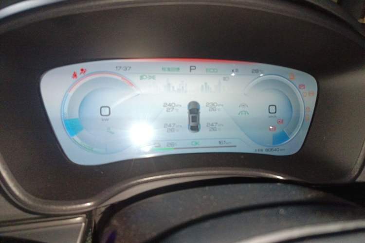 Used BYD Han 2022 EV 610 km All-Wheel-Drive Qianshan Cui Limited Edition Instrument Cluster