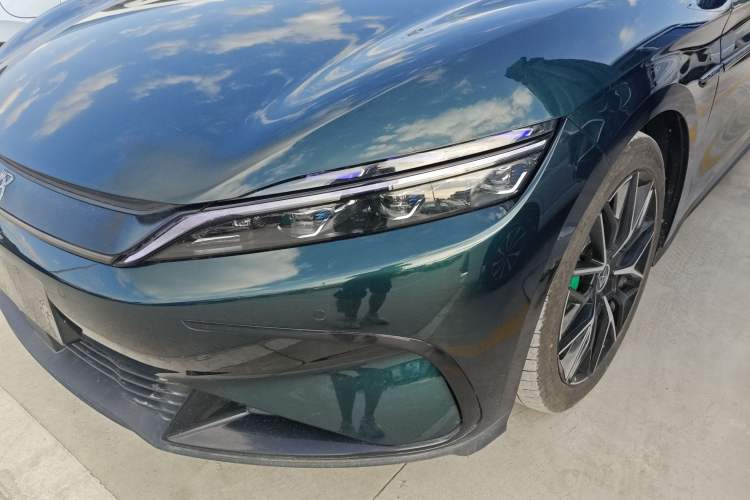 Used BYD Han 2022 EV 610 km All-Wheel-Drive Qianshan Cui Limited Edition Left Front Headlight