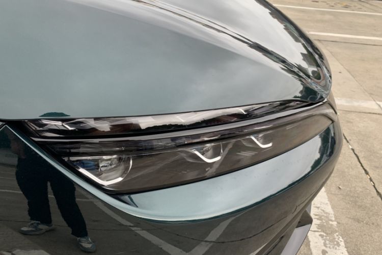 Used BYD Han 2022 EV 610 km All-Wheel-Drive Qianshan Cui Limited Edition Left Front Headlight