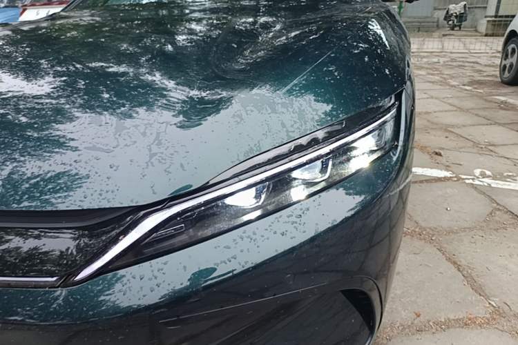 Used BYD Han 2022 EV 610 km All-Wheel-Drive Qianshan Cui Limited Edition Left Front Headlight