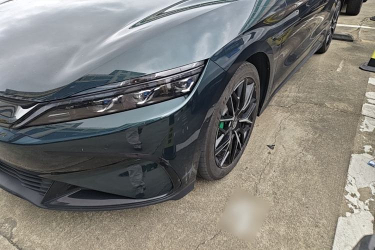 Used BYD Han 2022 EV 610 km All-Wheel-Drive Qianshan Cui Limited Edition Left Front Headlight